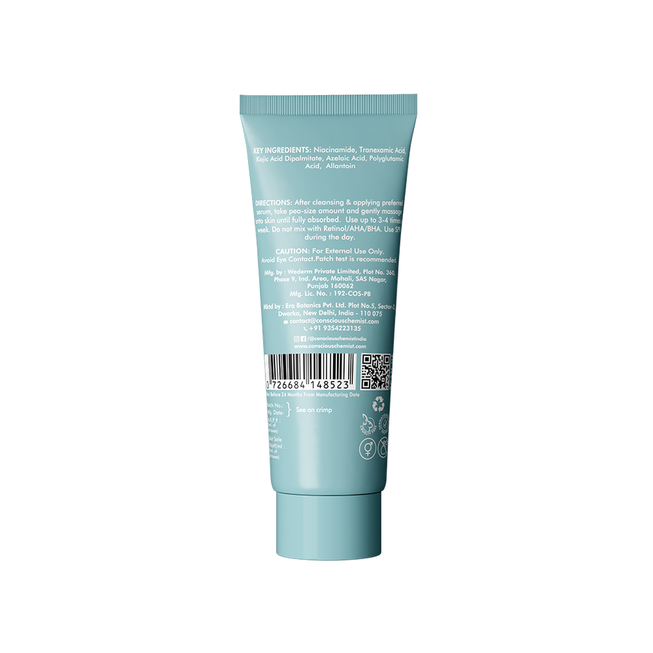 Conscious Chemist Niacinamide Pigmentation Corrector Night Cream Moisturiser For Dark Spots