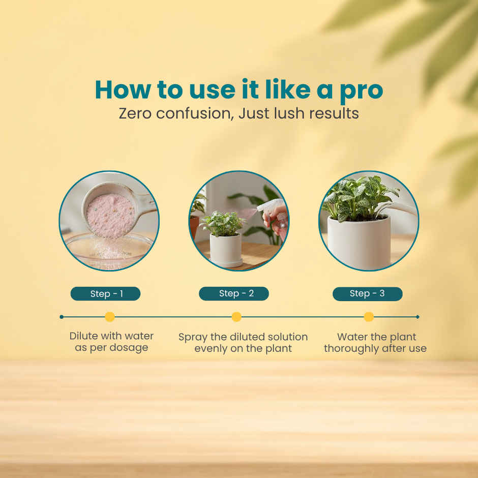 Zamia NPK Fertilizer | Balanced Plant Food for All Plants | By Nurturing Green