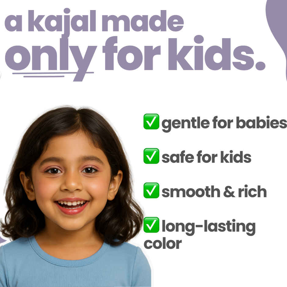 Tuco Kids Kiddy Kajal, Safe for Eyes