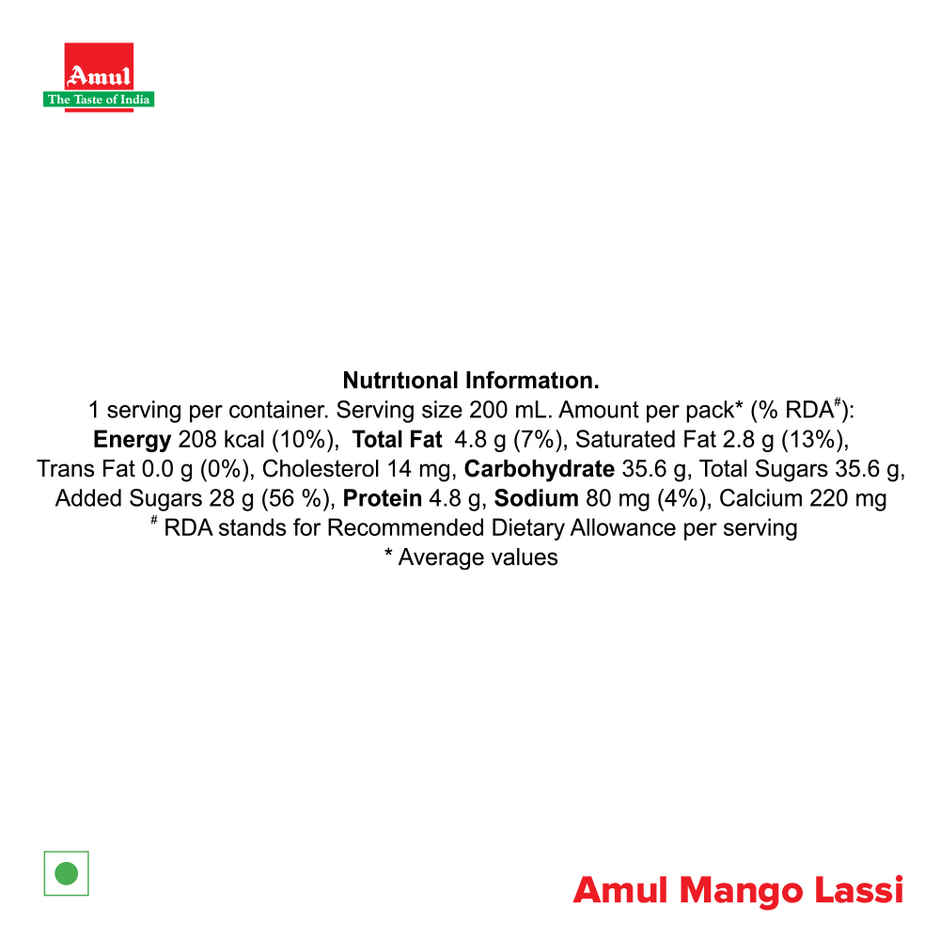 Amul Mango Lassi