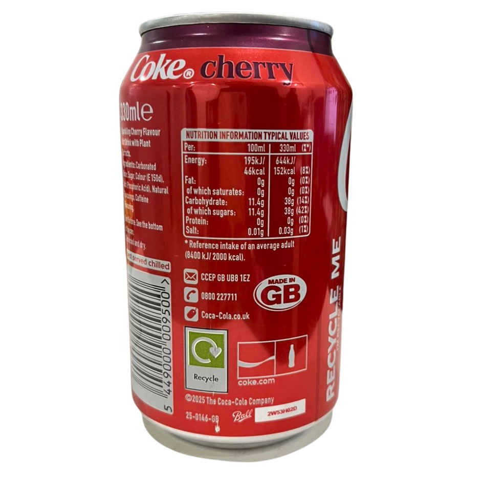 Coca-Cola Coke | Cherry | Carbonated Beverage