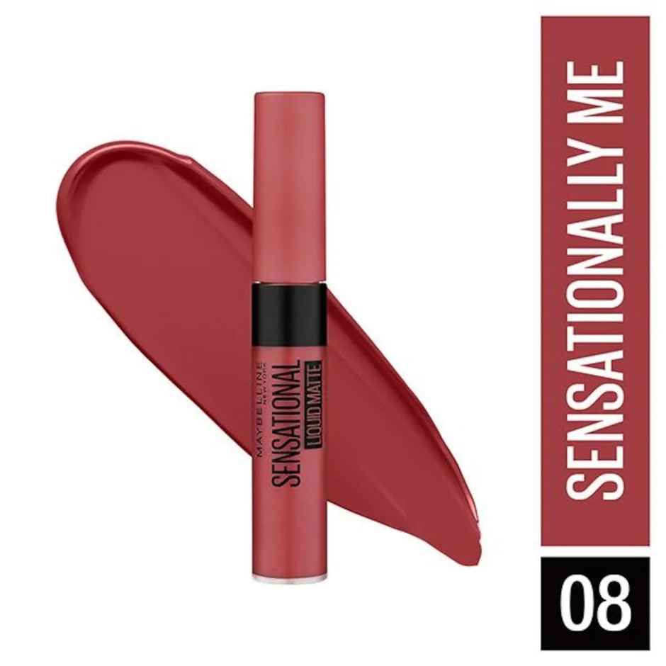Maybelline New York Sensational Liquid Lipstick - Sensationally Me | Paraben Free