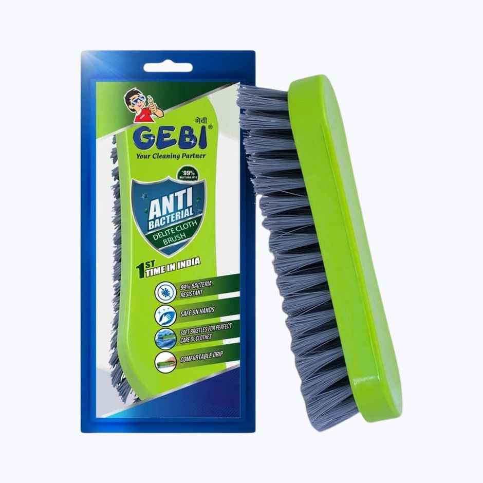 Gebi Antibacterial Delite Cloth Brush Combo