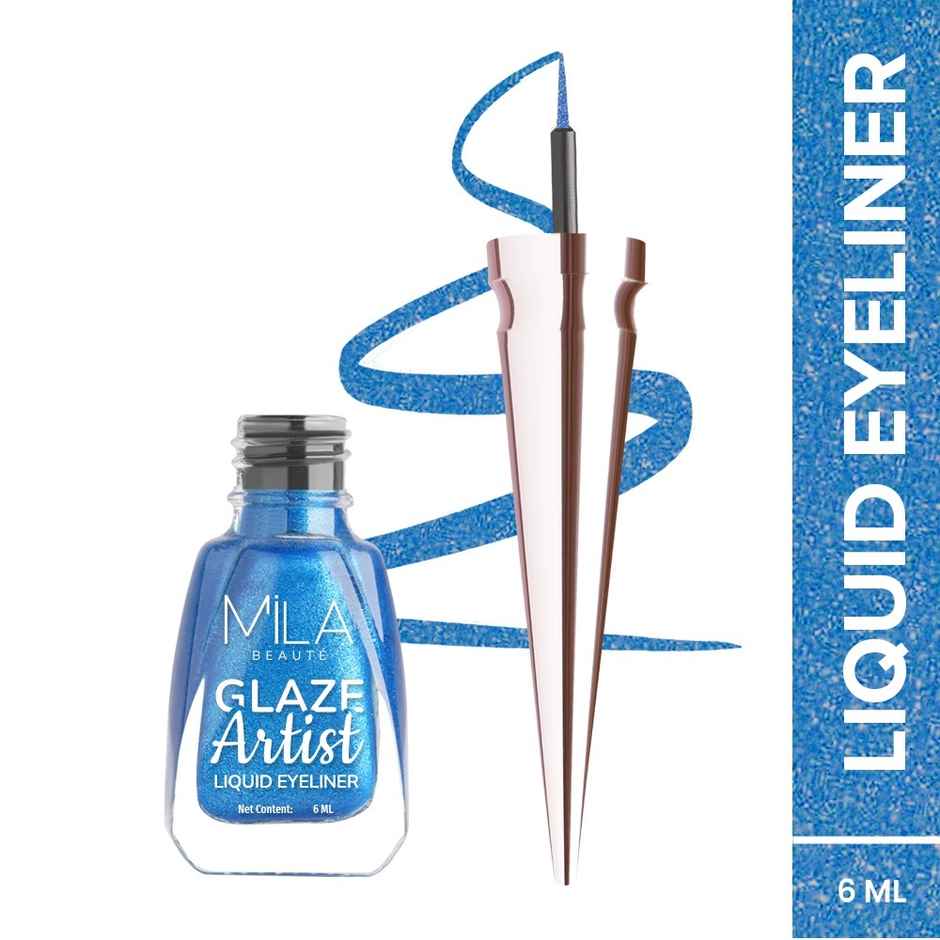 Mila Beaute Glaze Artist Liquid Eyeliner Waterproof & Smudge Proof Infinite - Green