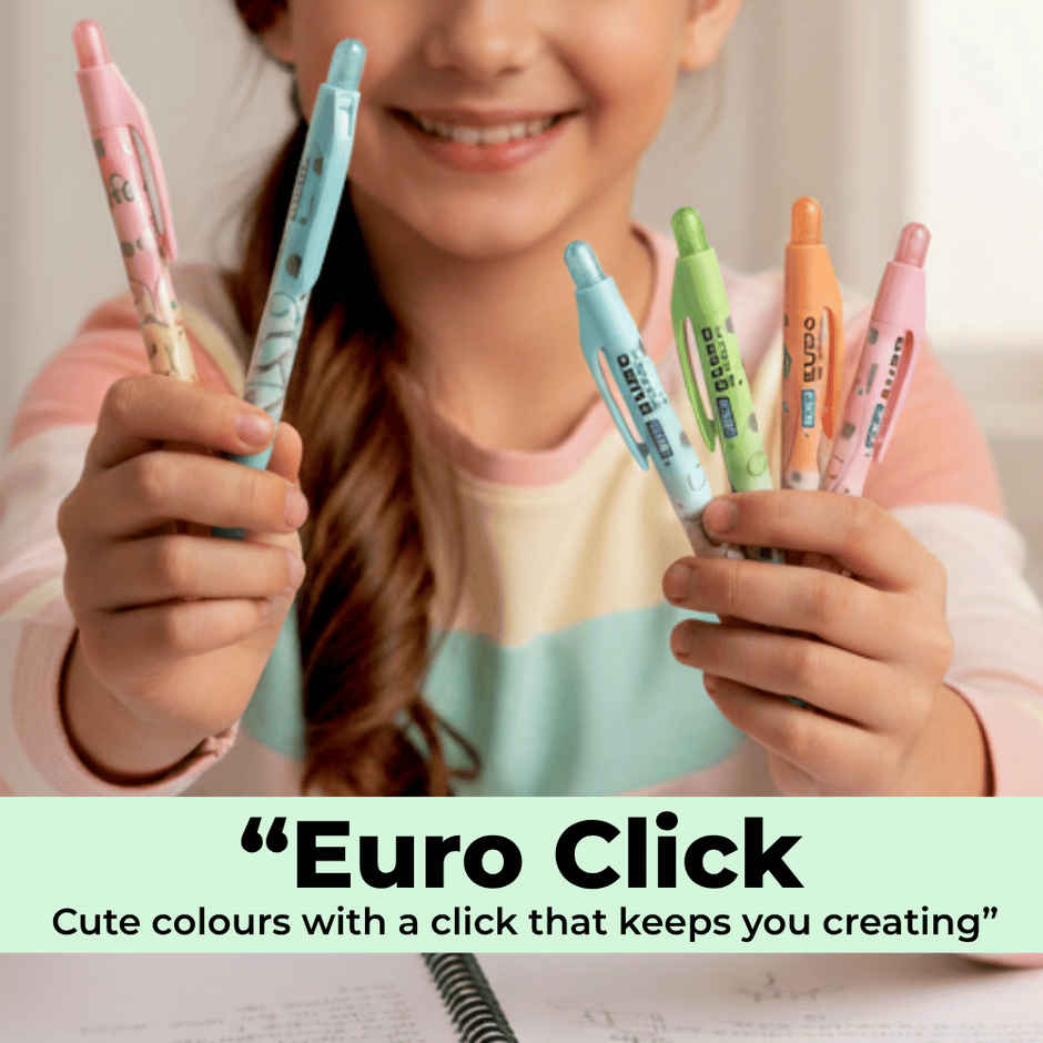 Doms EURO CLICK MECHANICAL PENCIL 0.7 MM PACK OF 10