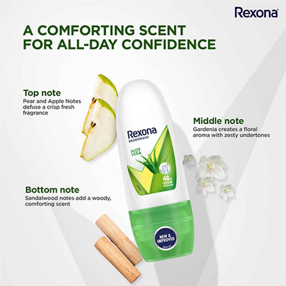 Rexona Aloe Vera Roll On Deodorant