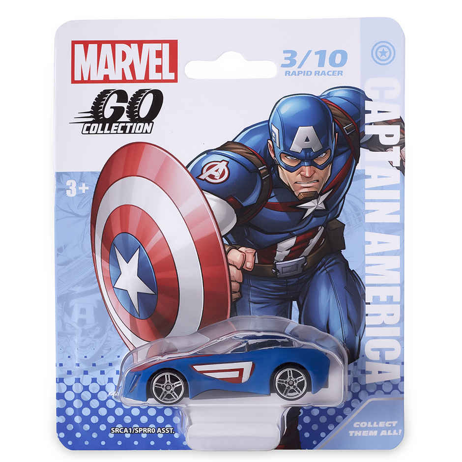 Hasbro Marvel Go | Captain America - Diecast Toy Car