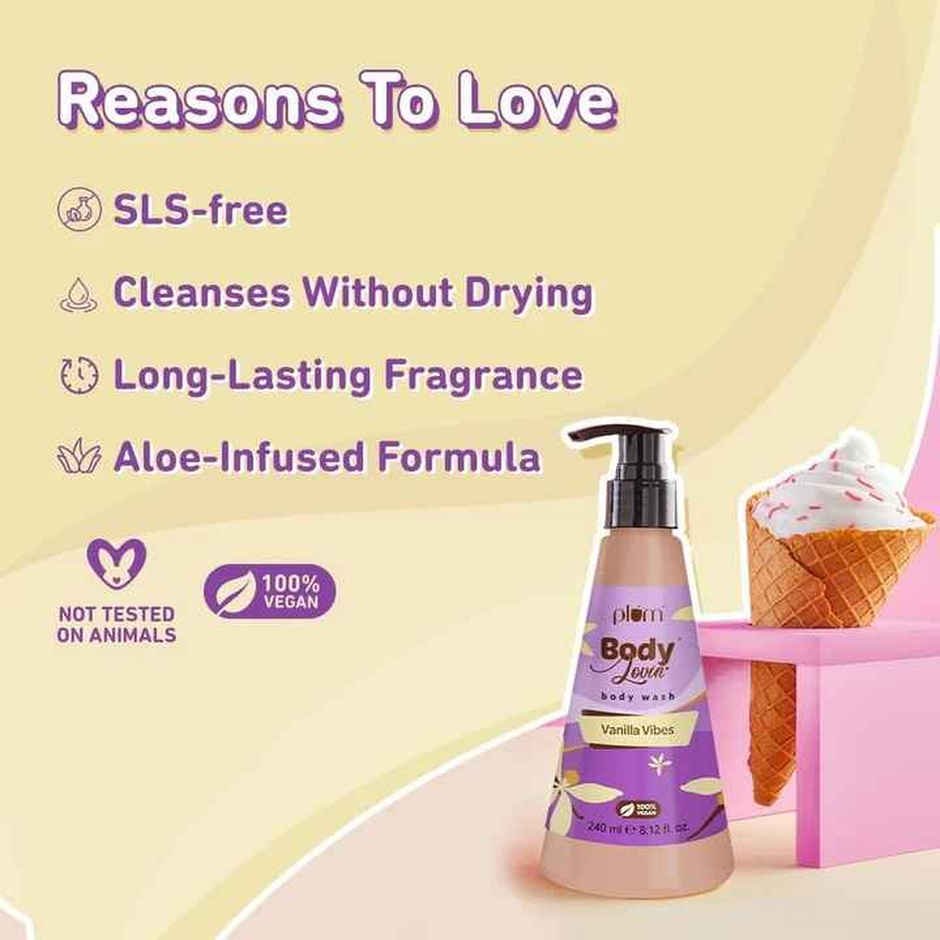 Plum Body lovin Vanilla Vibes Body Wash