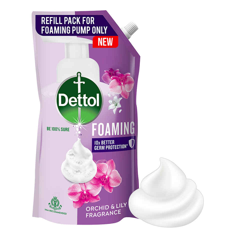 Dettol Foaming Handwash Orchid & Lily Refill Pouch