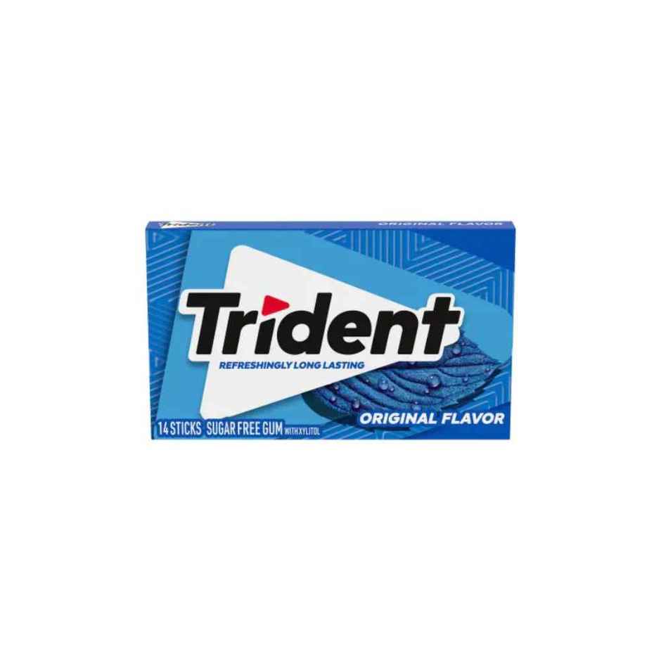 Trident Sugar Free Chewing Gum Original Flavor