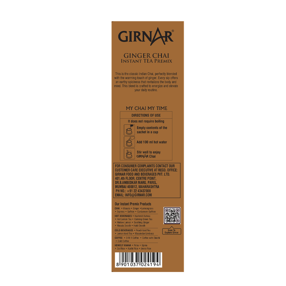Girnar Ginger Chai Instant Tea Premix