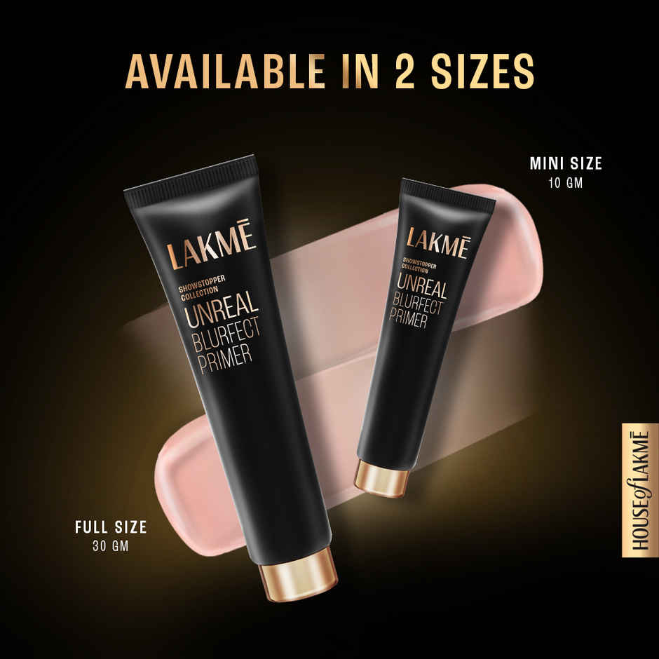 Lakme Unreal Blurfect Primer, Mattifies & Blurs Pores