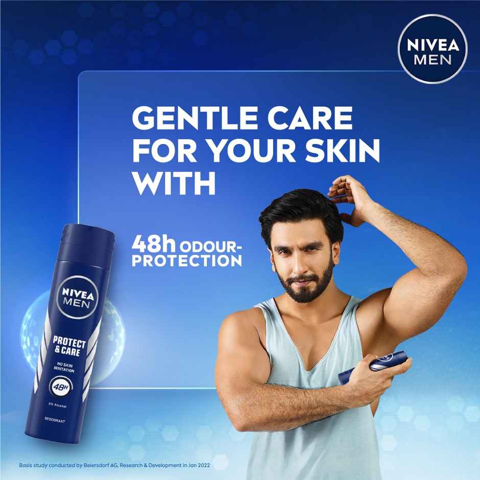 Nivea Men Deodorant Protect & Care No Skin Irritation | 48h Freshness