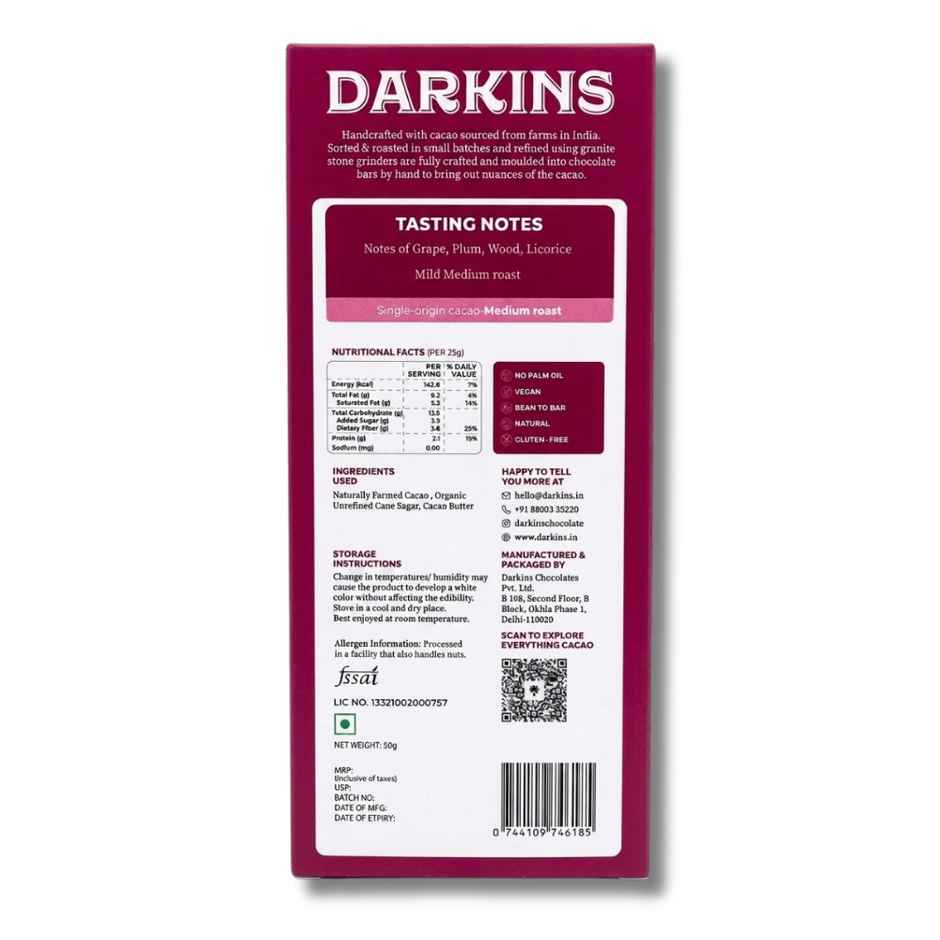 Darkins 70% Single Origin Dark Chocolate