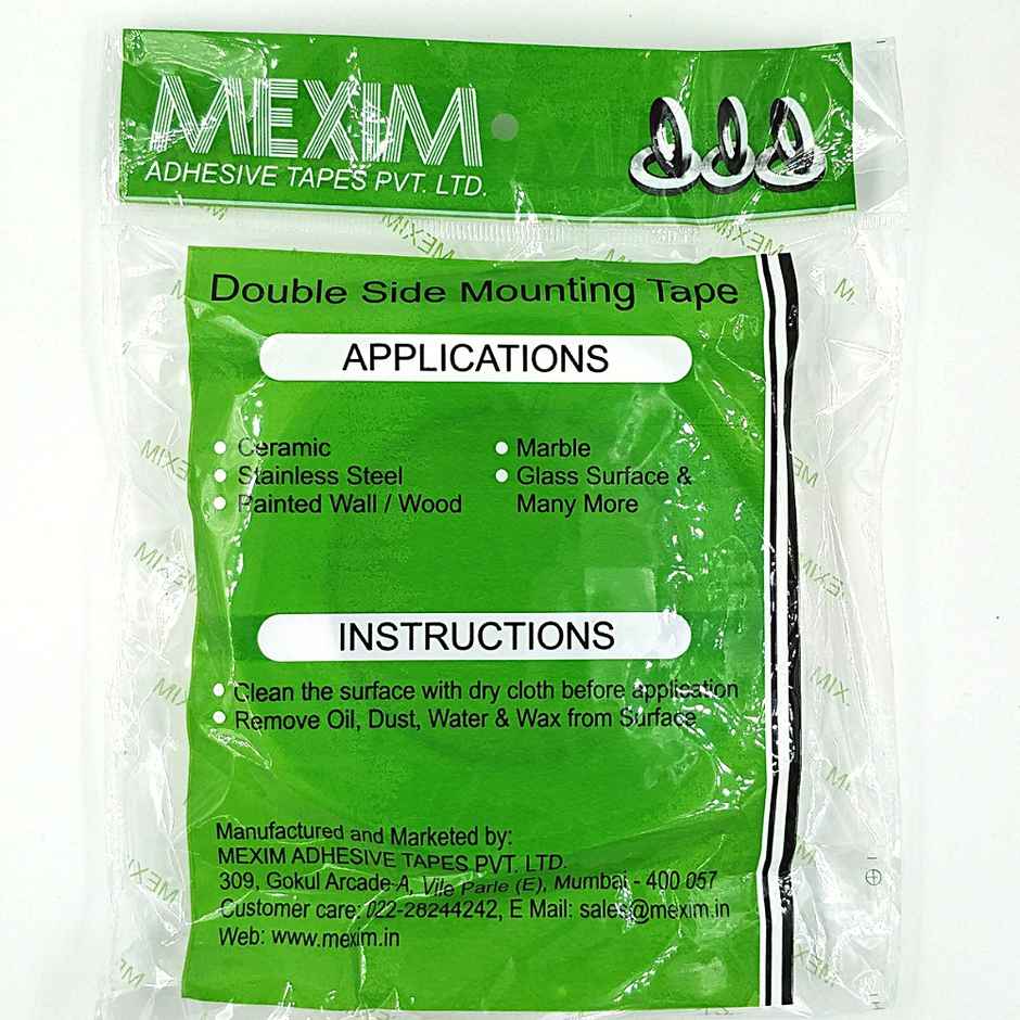 ABK Double Sided Foam Tape | 24 mm x 2 m | Strong Everyday Bonding