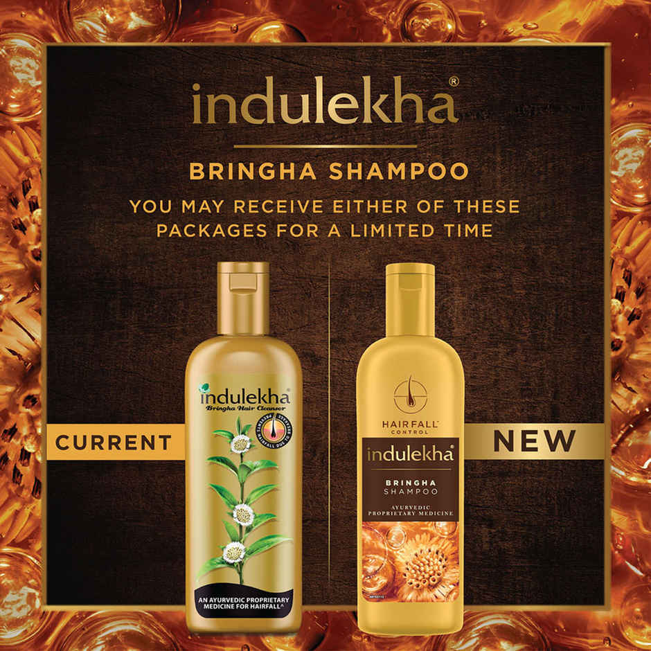 Indulekha Bringha Shampoo | Proprietary Ayurvedic Medicine For Hair Fall