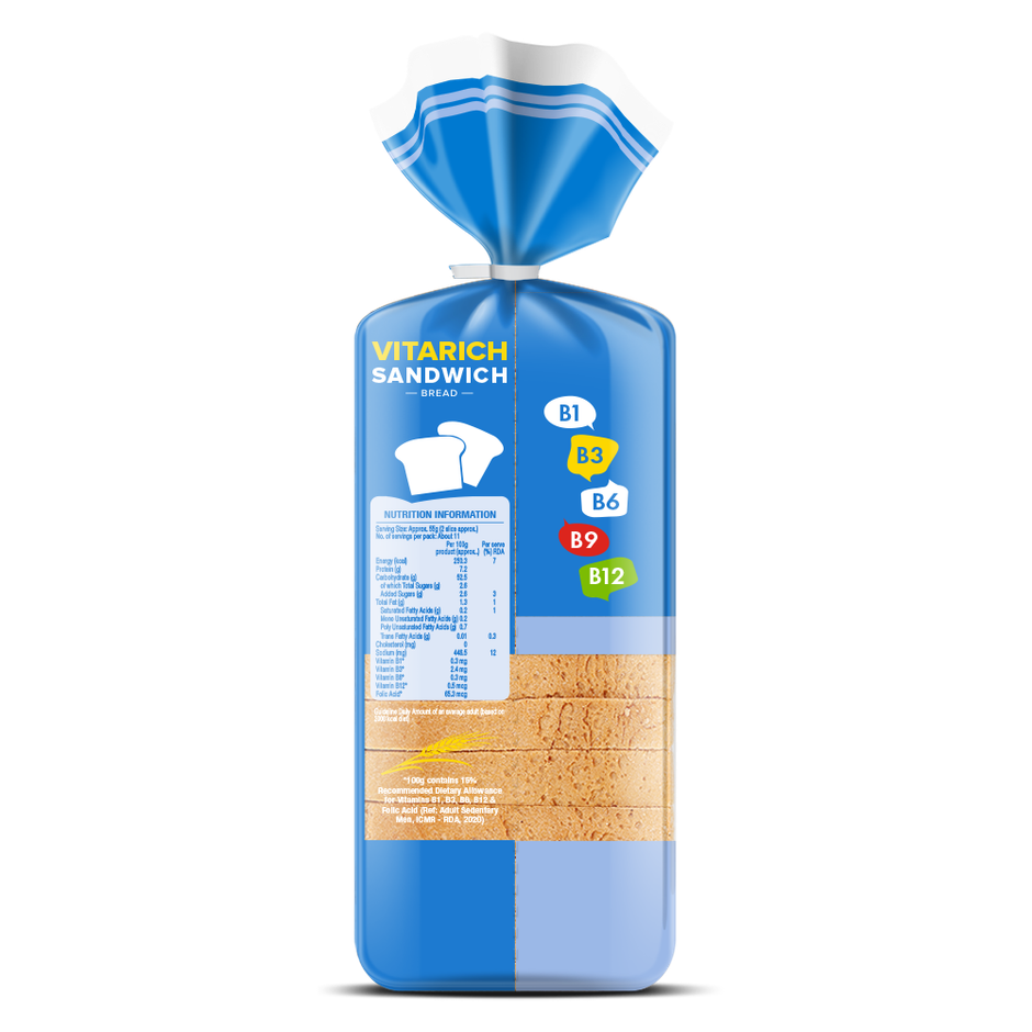 Britannia Vitarich Sandwich White Bread