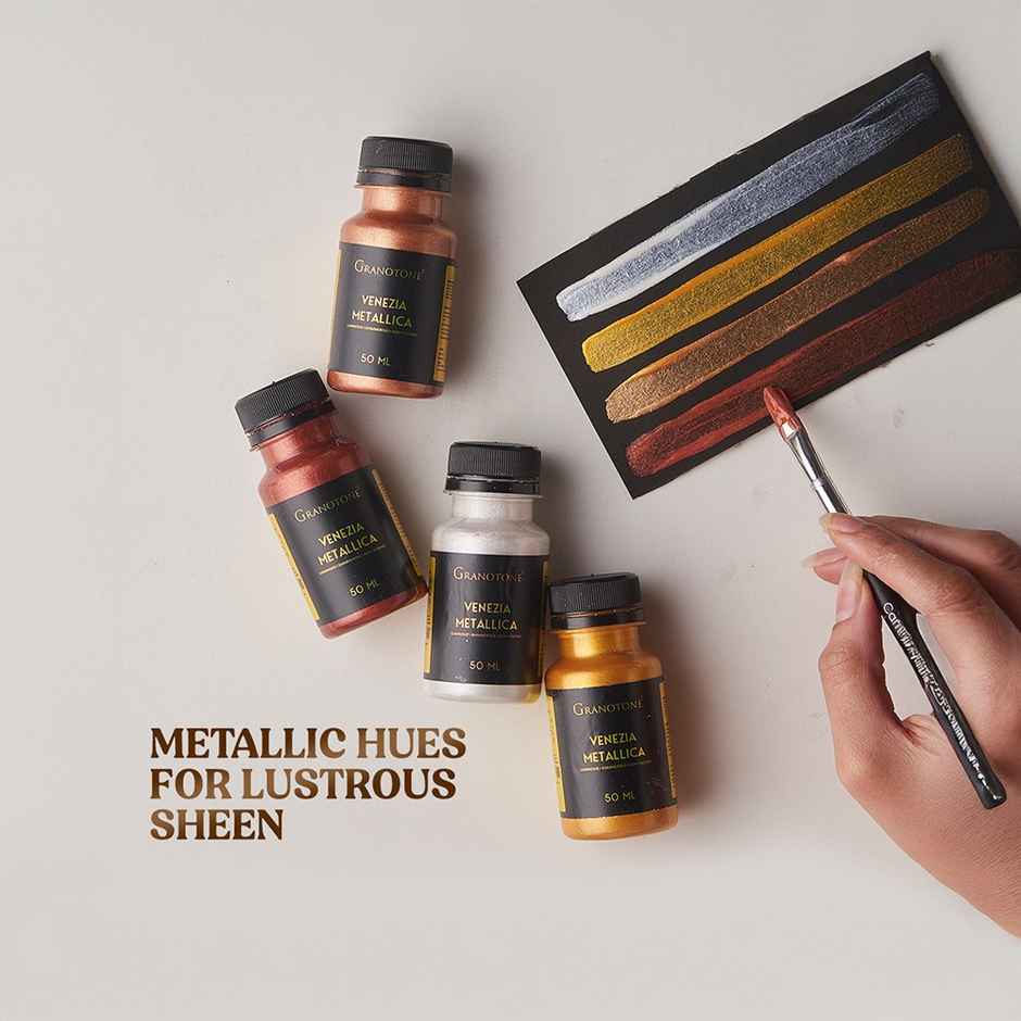 Granotone Venezia Metallic Acrylic Color Set