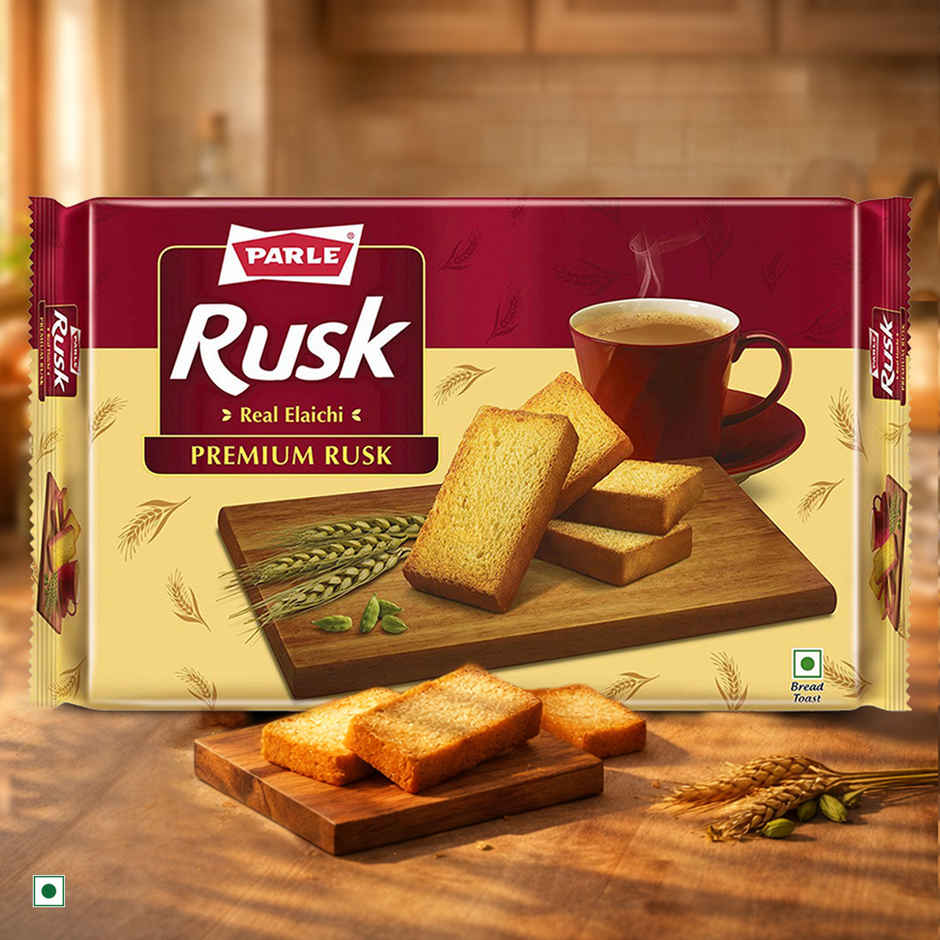 Parle Elaichi Rusk | Trans Fat-free Combo 