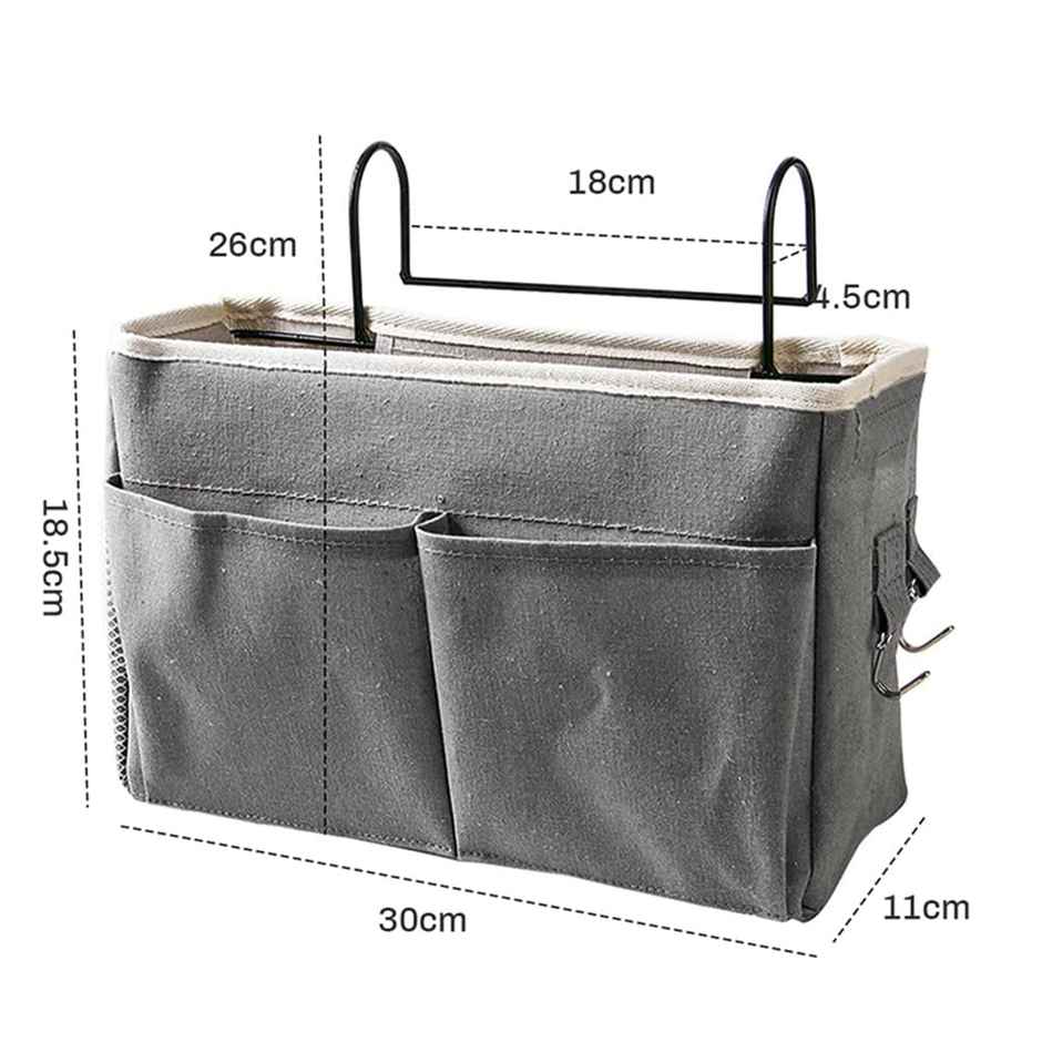 New Dawn Linen Bedroom Accessories Inside Hanging Bedside Caddy Bedroom Organiser Hostel Essentials