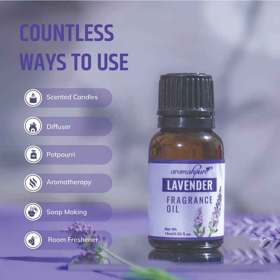 Aromahpure Fragrance Oil | Lavender Aroma Oil for Home Fragrance