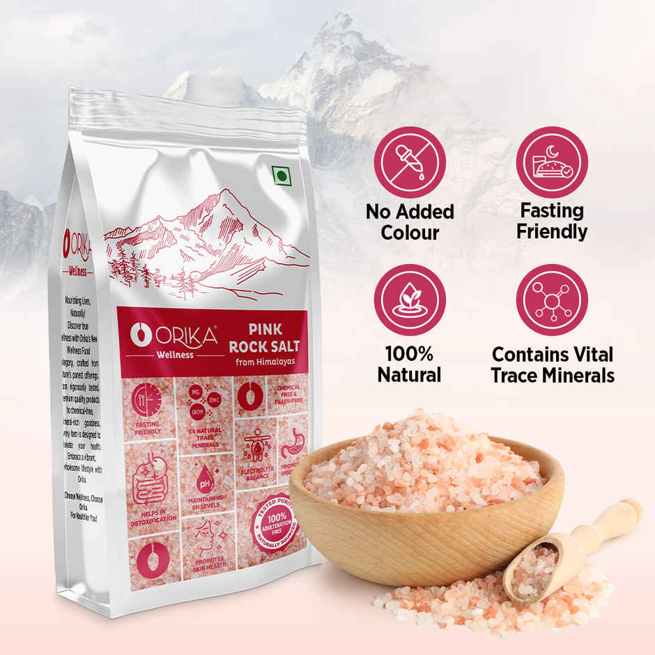 Orika Himalayan Pink Rock Salt | Sendha Namak