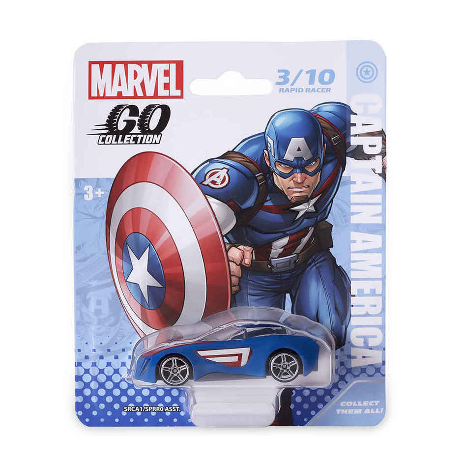 Hasbro Marvel Go | Captain America - Diecast Toy Car