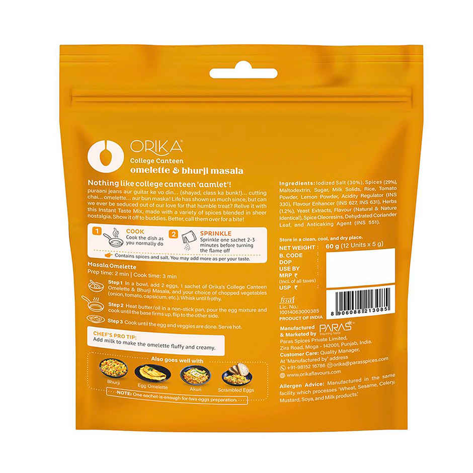Orika Omelette & Bhurji Masala | Anda Masala