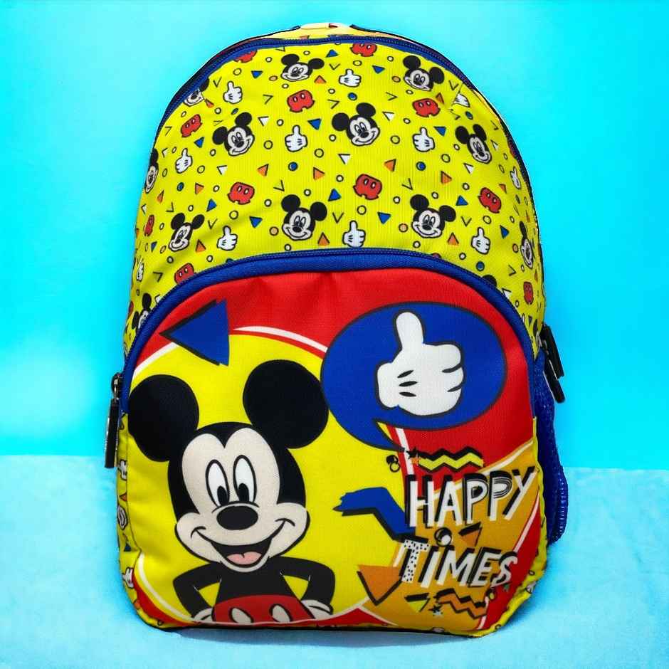 Disney School Bag (10L, 12 Inches, Multicolor) - Happy Times
