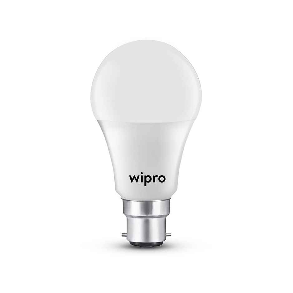 Wipro Garnet 10W LED Bulb | Cool Day White (6500K) | B22 Base Holder