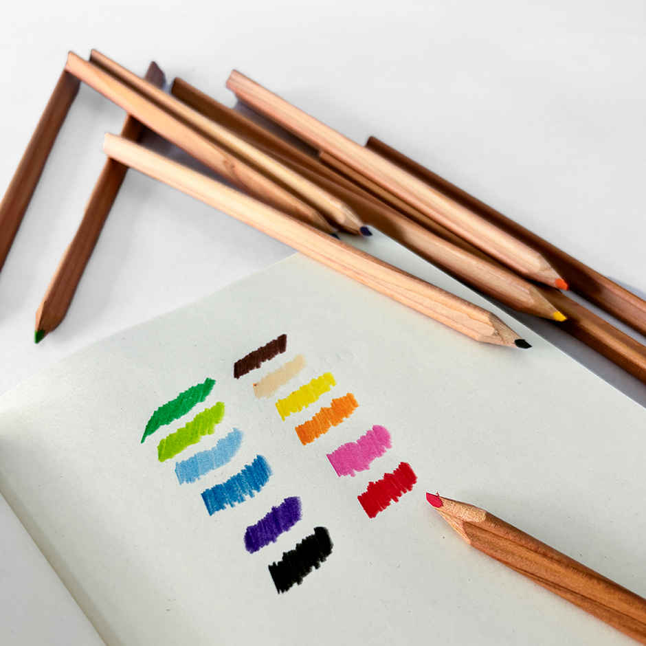 Camel Clover Pencil Colors with Sharpner