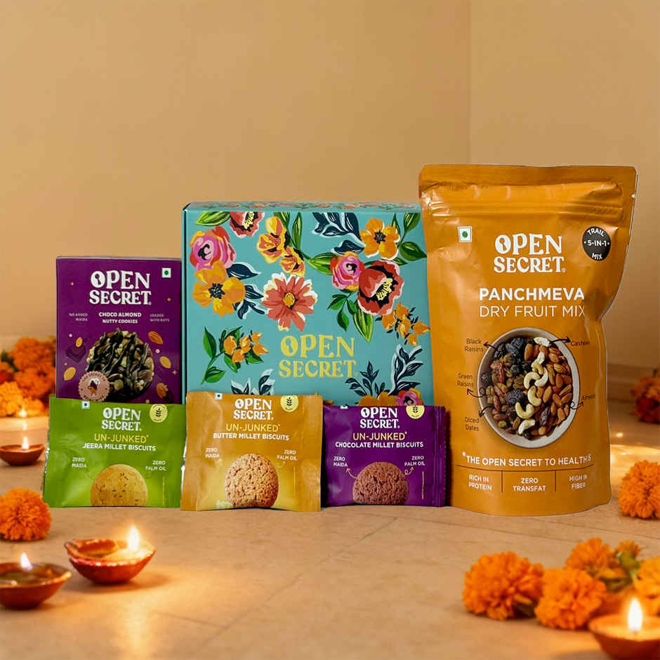 Open Secret Dry Fruits And Cookies Hamper