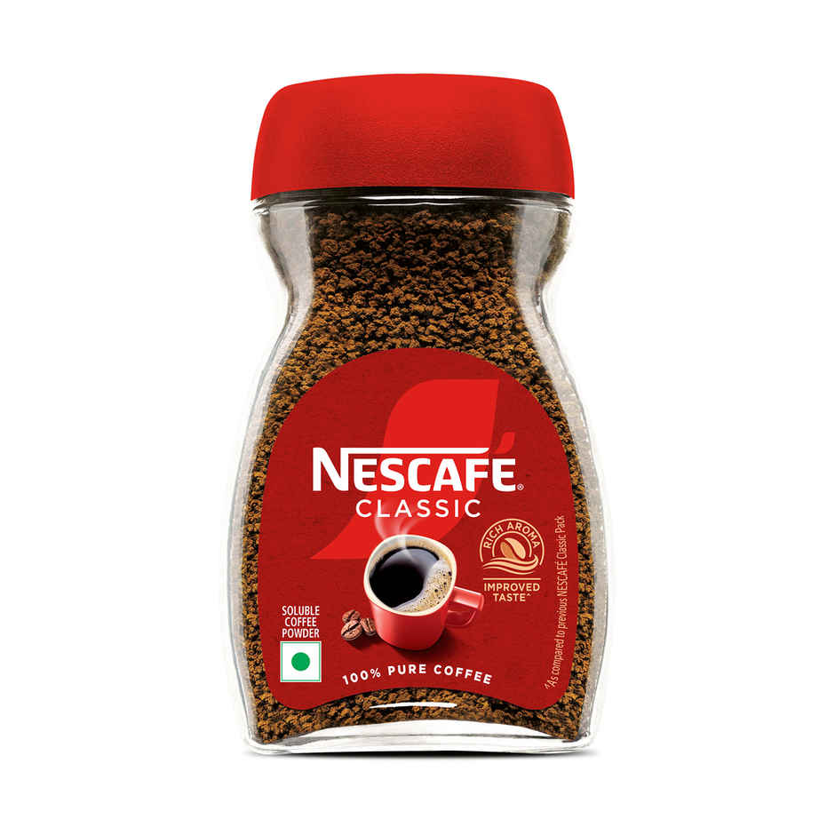 Nescafe Classic - Instant Coffee Powder - 100% Pure Coffee