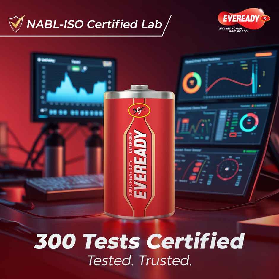 Eveready Carbon Zinc D Battery | 3X EMD Power