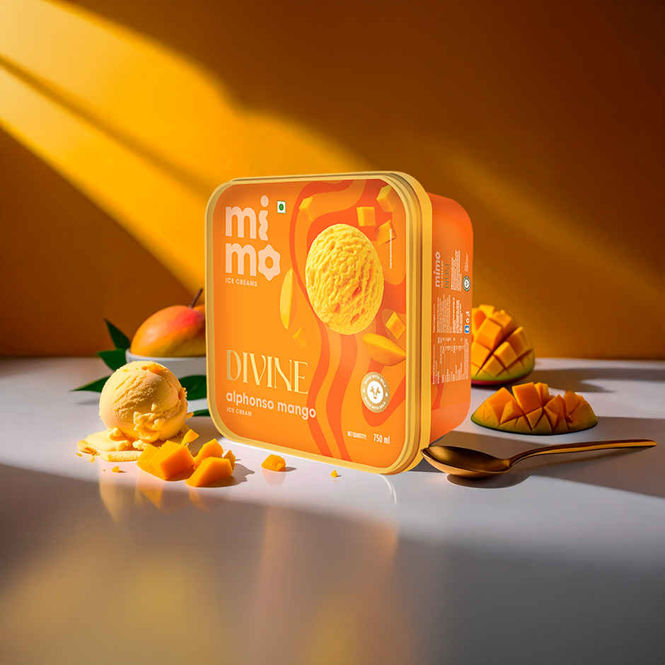 Mimo Alphonso Mango Divine Ice Cream Tub