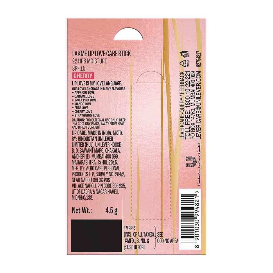 Lakme Lip Love Chapstick Cherry