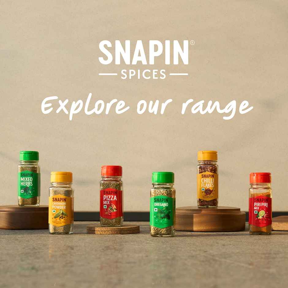 Snapin Oregano (20g) & Snapin Red Chilli Flakes (35g) Combo
