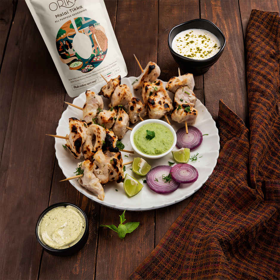 Orika Veg Malai Tikka Seasoning  (For Paneer & Chicken)