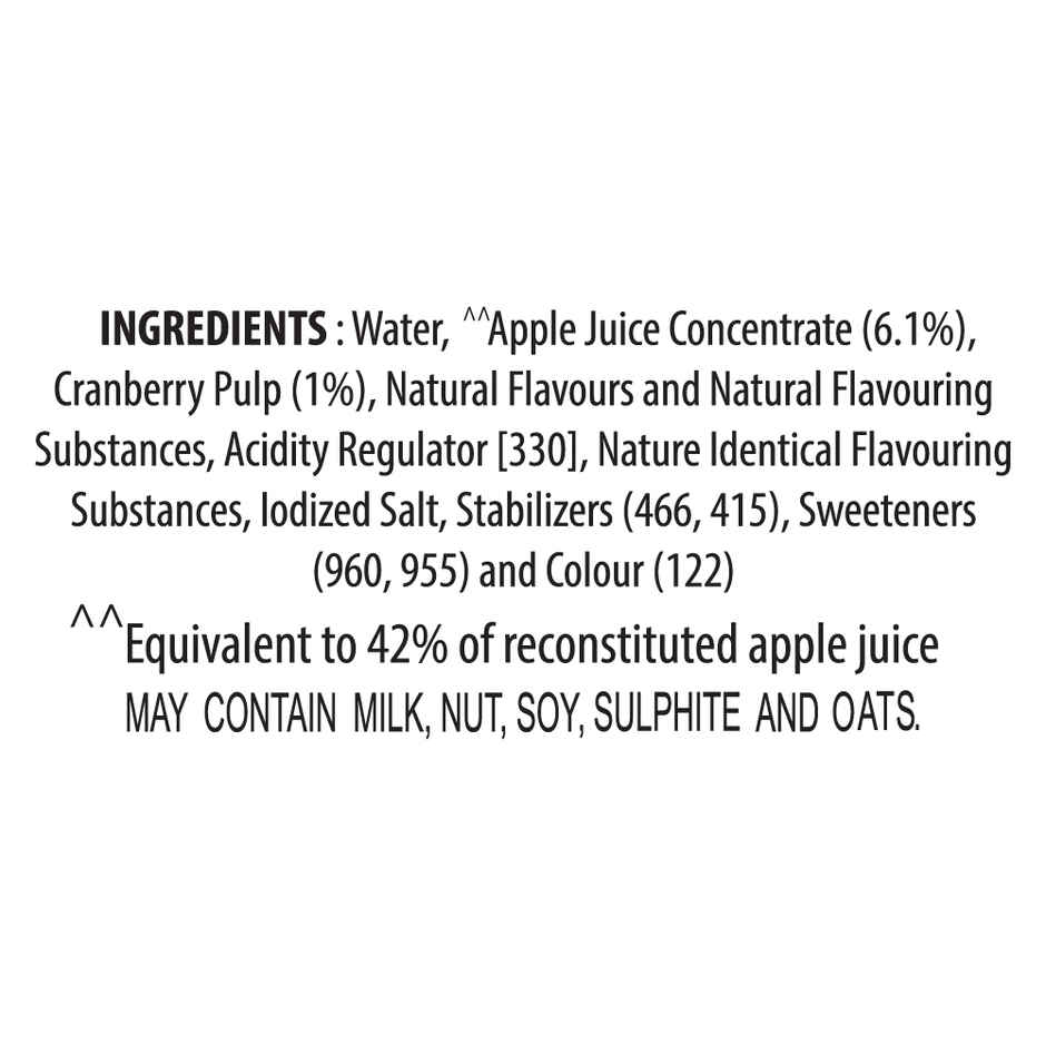 B Natural Cranberry Juice