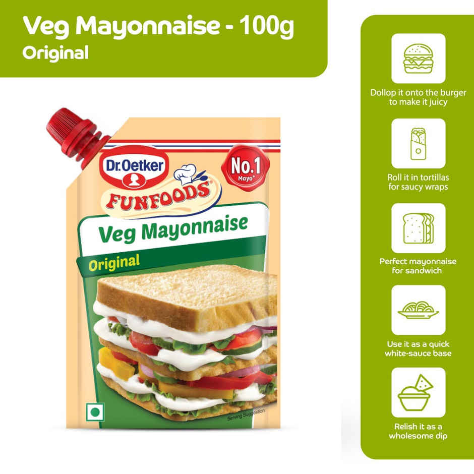 Dr. Oetker Fun Foods Veg Mayonnaise Original