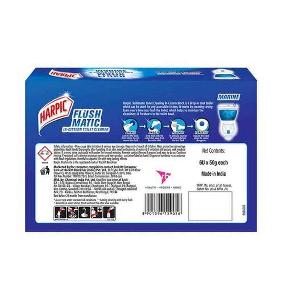 Harpic Flushmatic Marine Toilet Cleaner Blocks