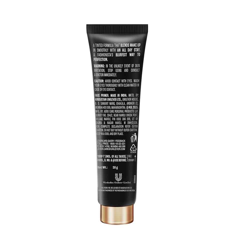 Lakme Unreal Blur Perfect Primer, Mattifies & Blurs Pores