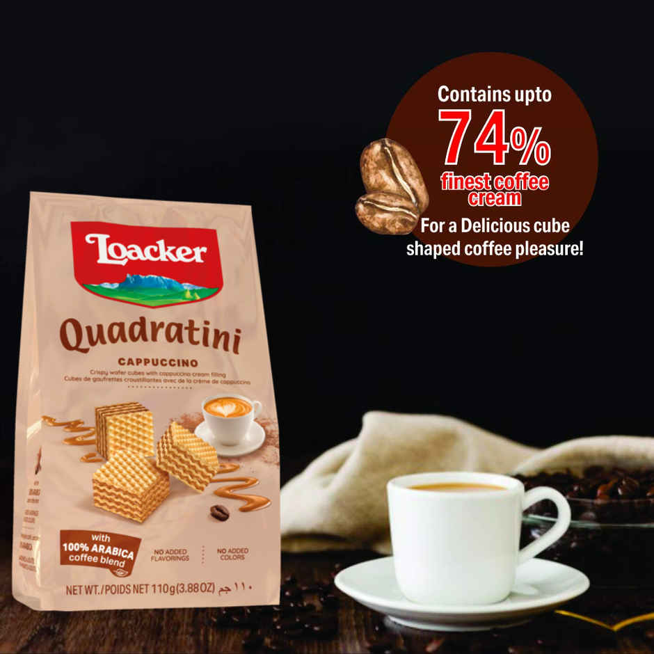 Loacker Quadratini Cappuccino
