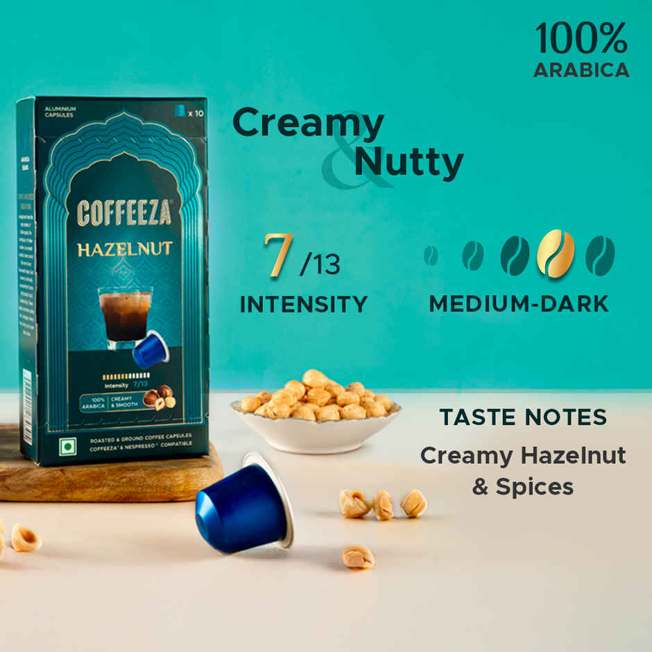 Coffeeza Hazelnut Coffee Capsules