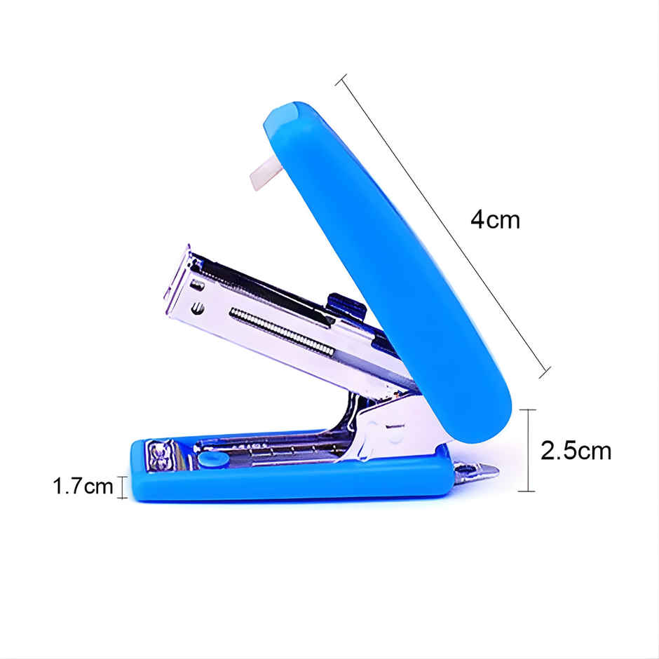 Se7en Mini Compact Assorted Colour Stapler with 1000Pcs No.10-1M Staples