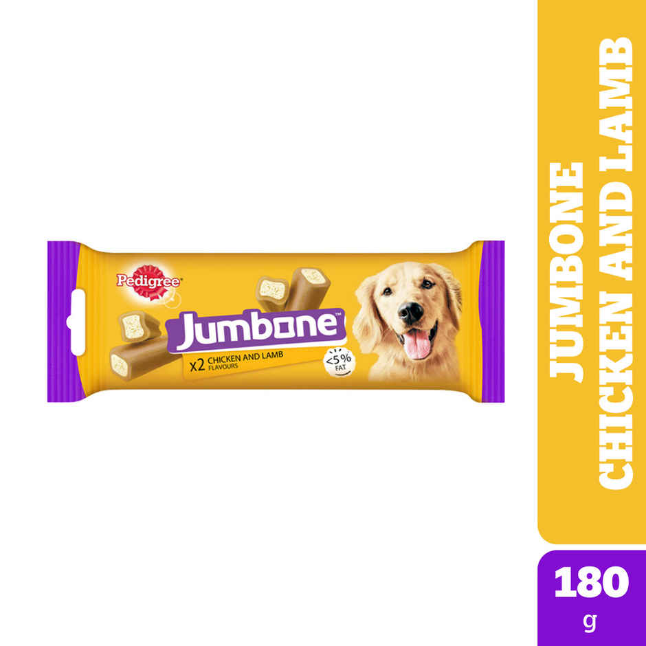 Pedigree Adult Jumbone Chicken & Lamb Flavours Dog Treats