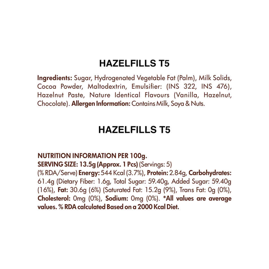 Sapphire Hazelfill Chocolate Gift Pack (5 pcs)