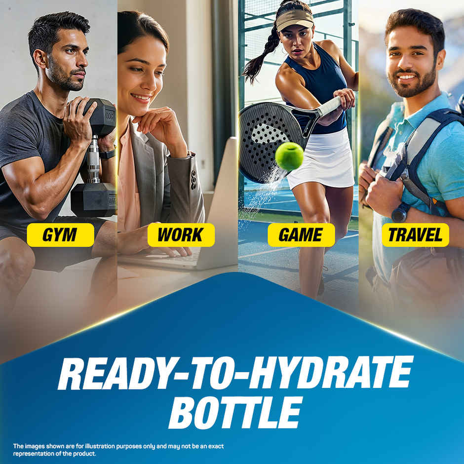 Fast&Up Reload Orange Zero Sugar Energy Drink | Instant Electrolytes | Healthy & Refreshing Drink