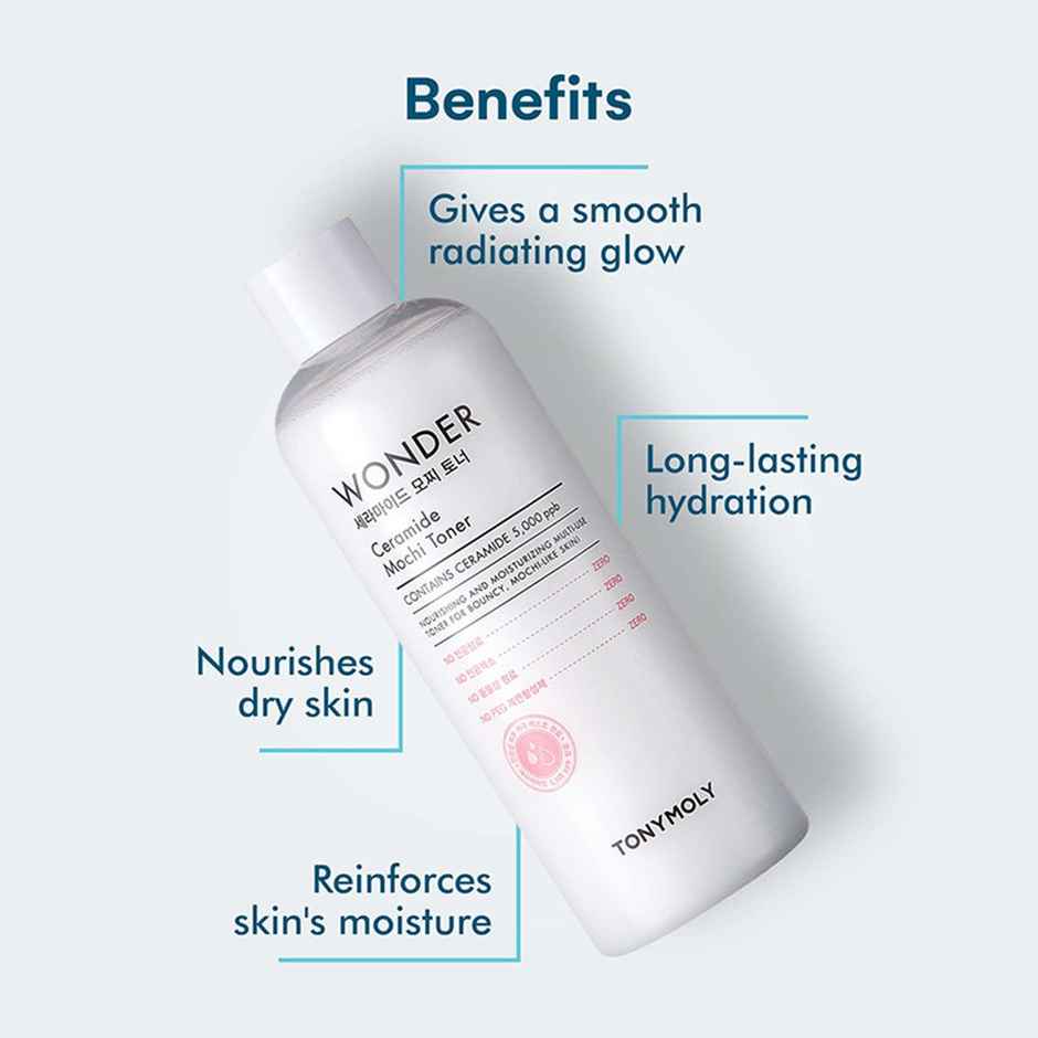 Tonymoly Moisturising Wonder Ceramide Mochi Toner