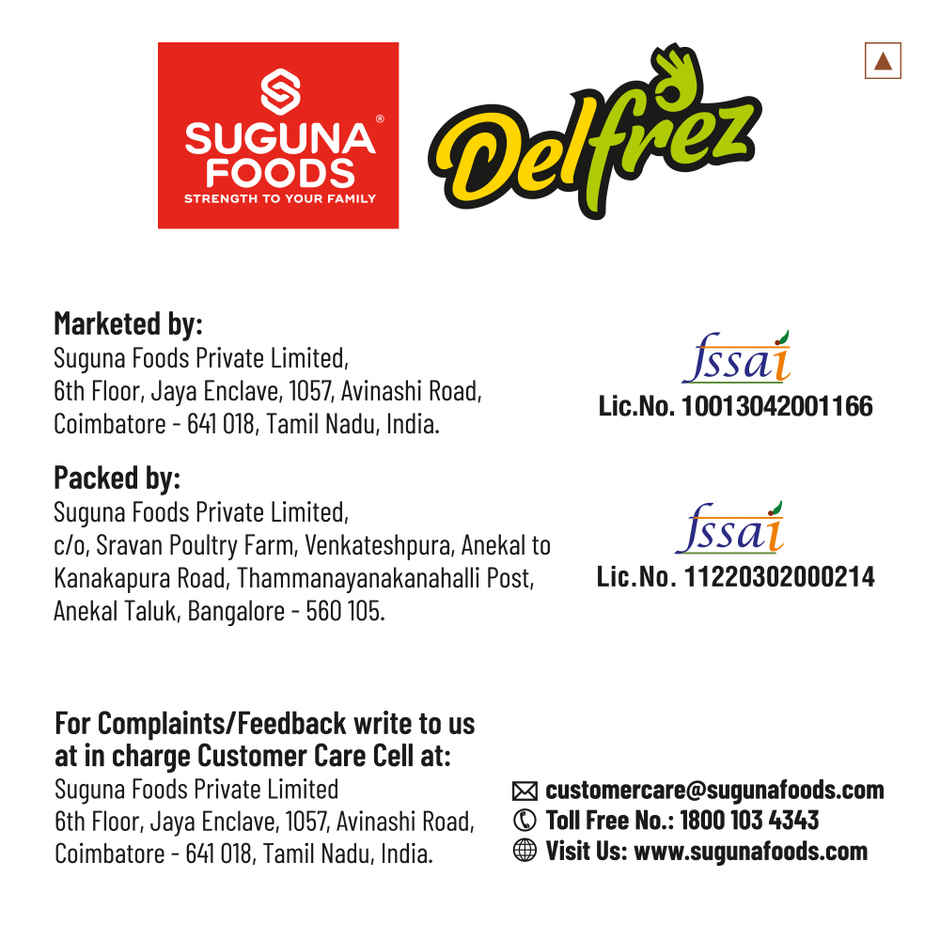 Suguna Delfrez Nourish White Eggs